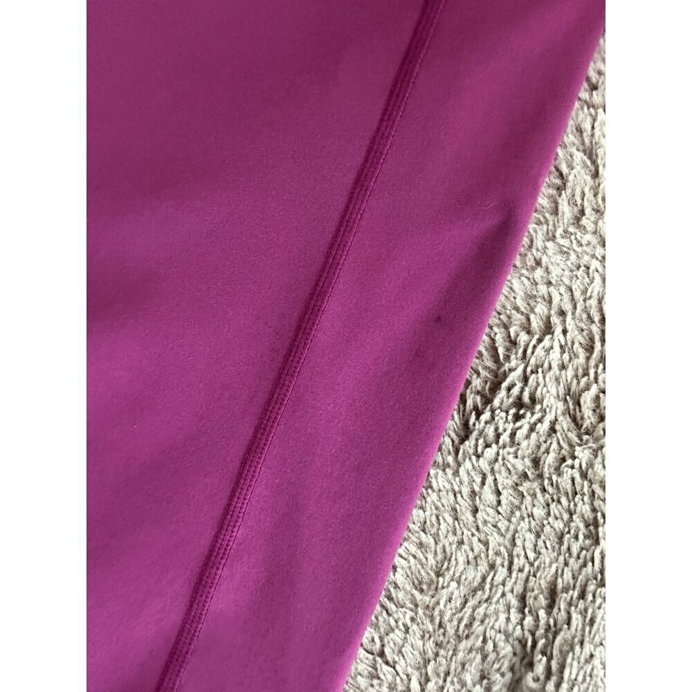 Id Ideology Compression High-Rise Side-Pocket Cropped Leggings Berry XL New - Picture 13 of 15
